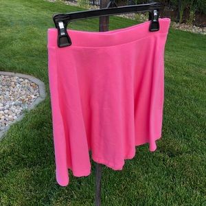 Pink skater skirt